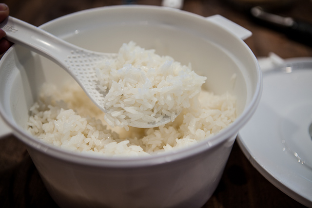 cook rice in microwave