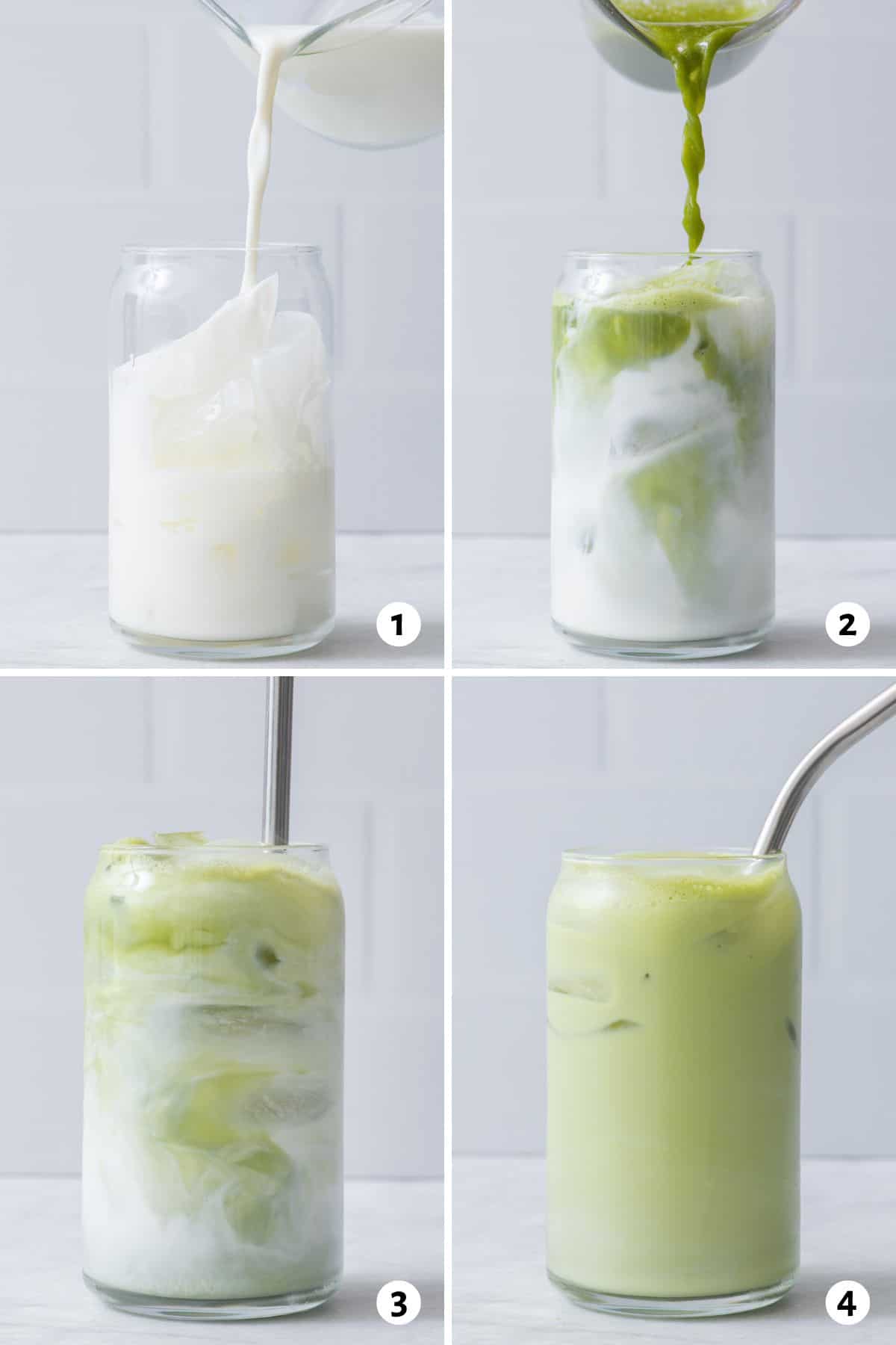 iced matcha latte recipe