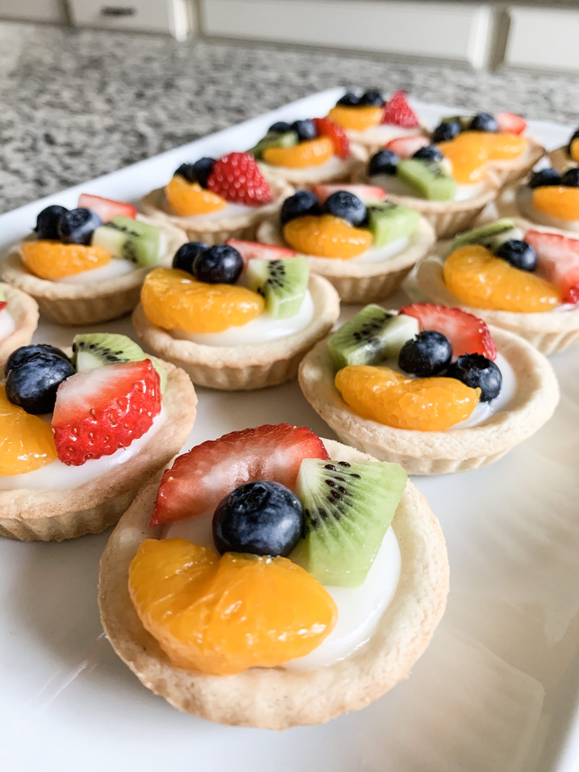 mini fruit tarts