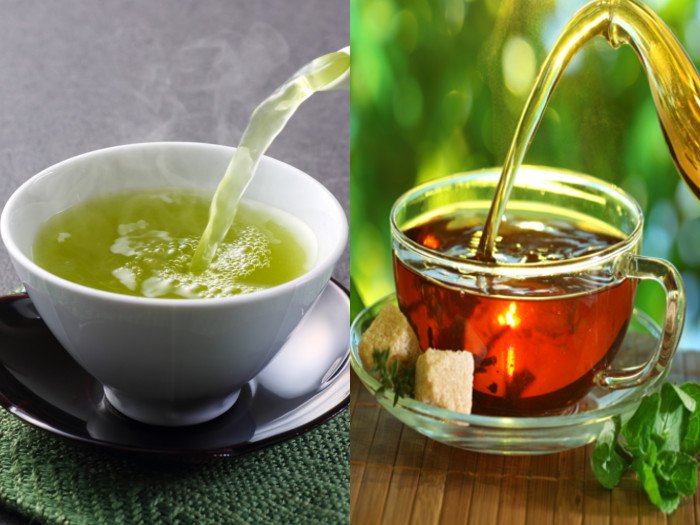 green tea vs black tea