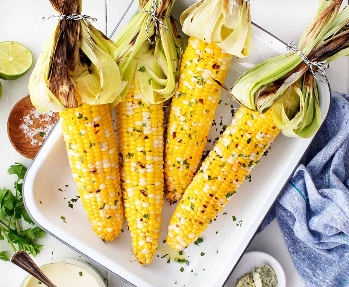 how to grill corn