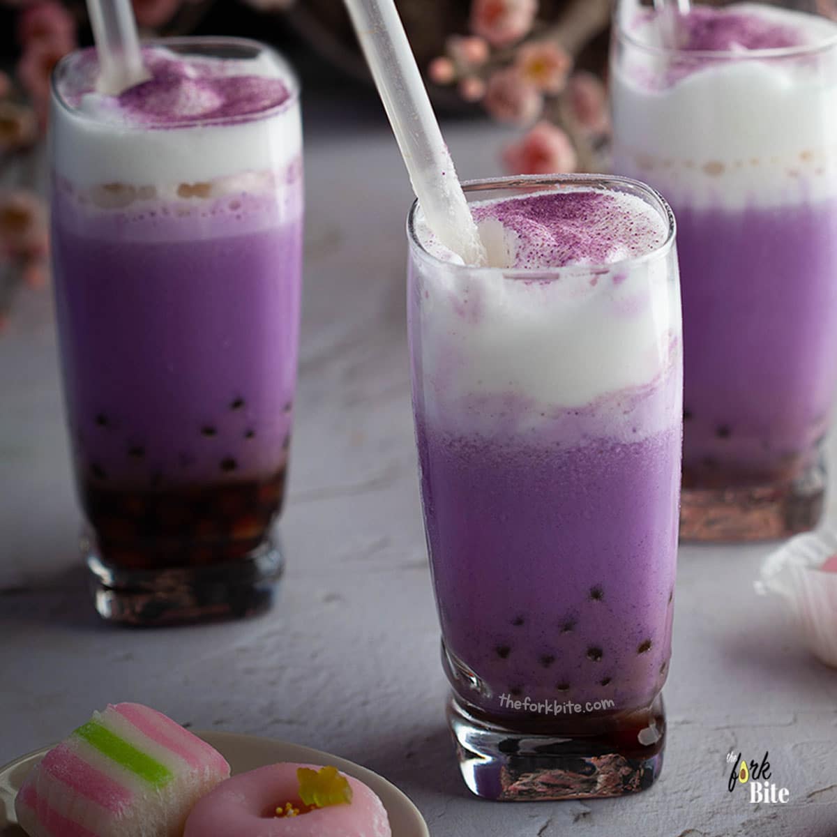 taro milk tea