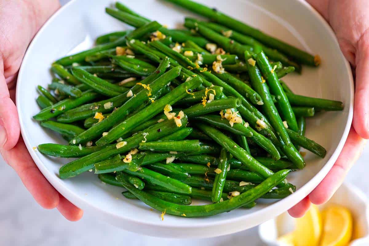 garlic sauteed green beans