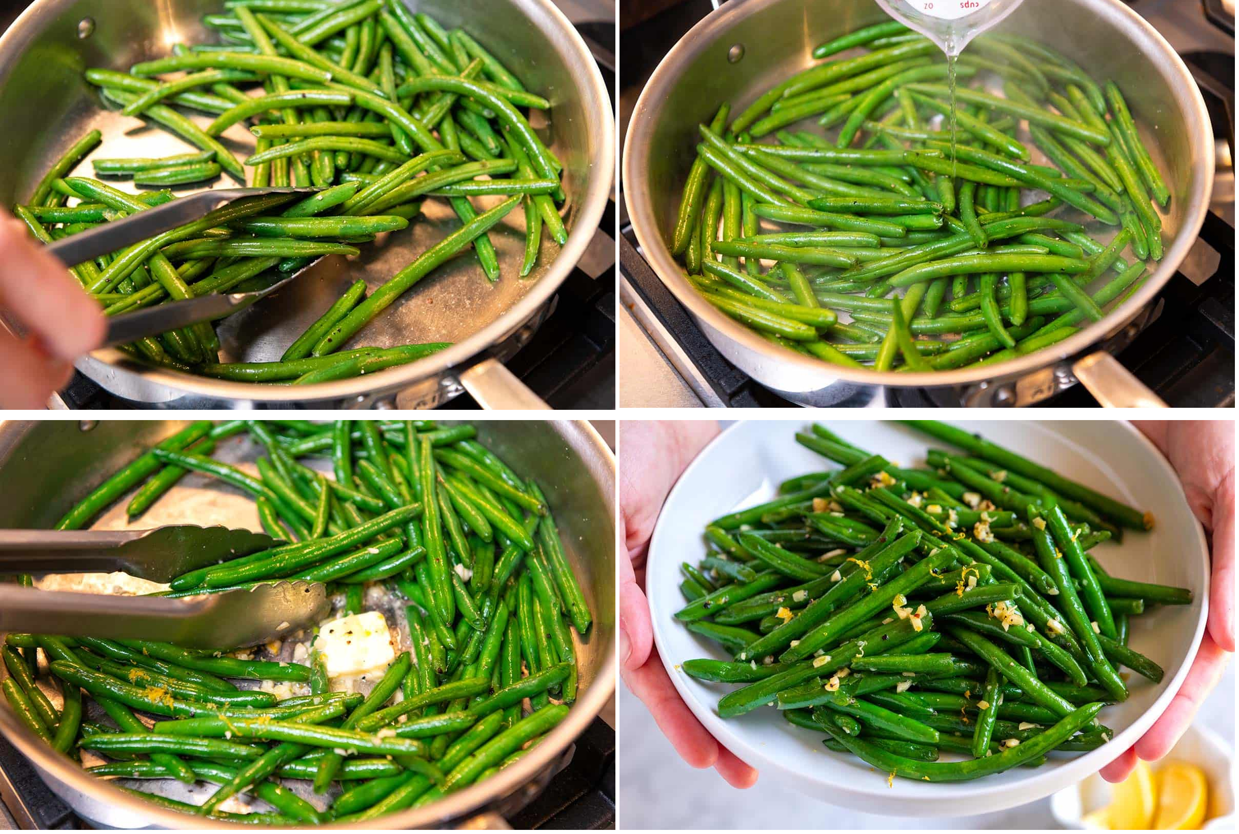 garlic sauteed green beans