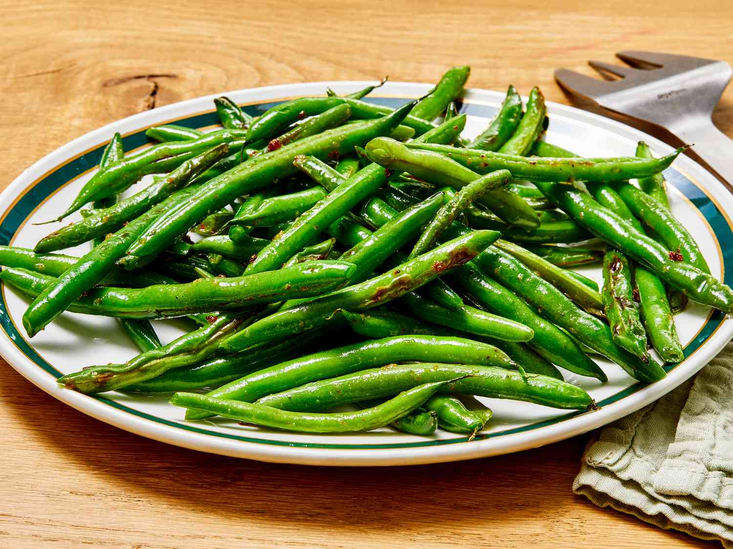 garlic sauteed green beans