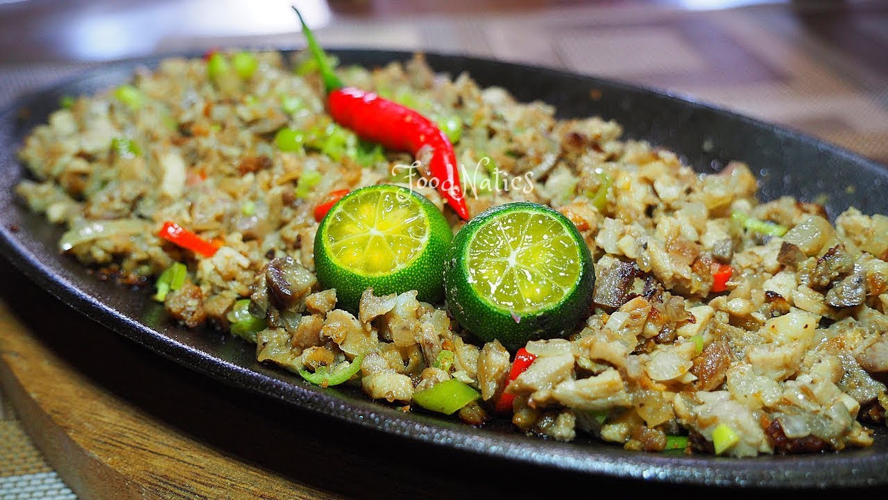 sisig recipe