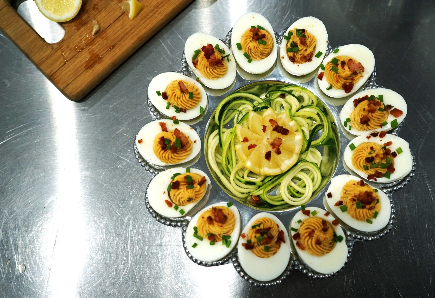 deviled eggs with a twist