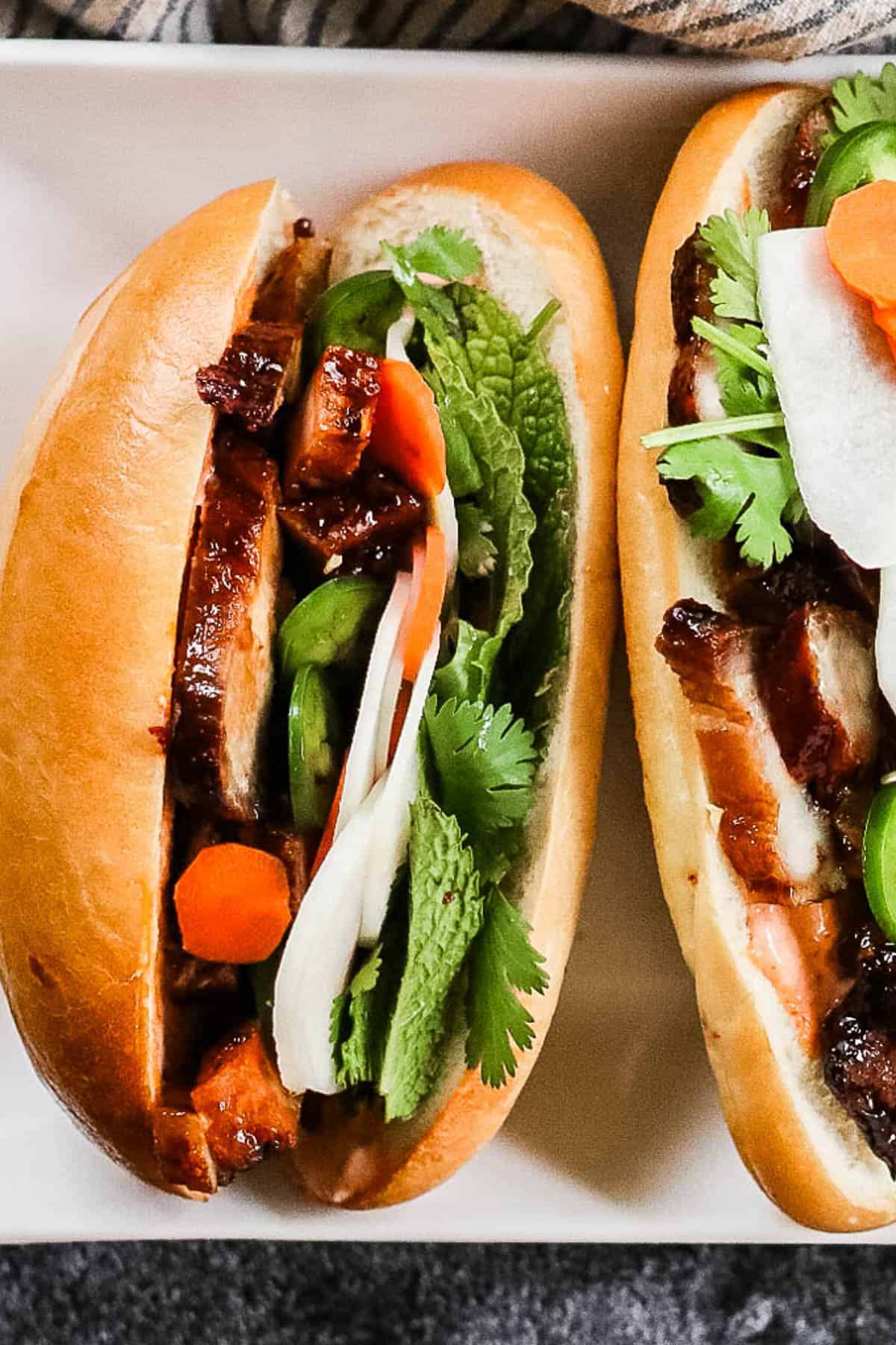 pork belly banh mi