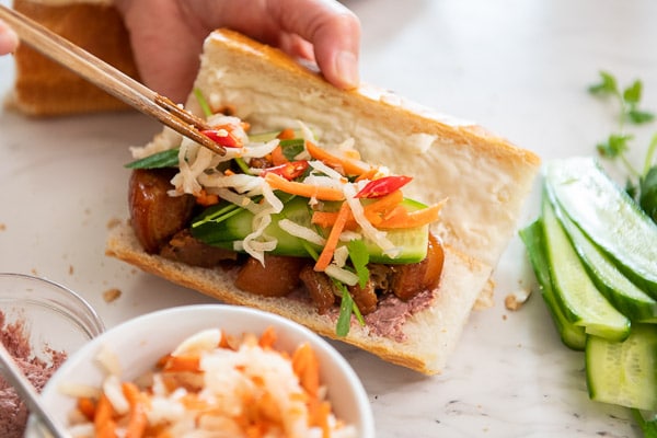 pork belly banh mi