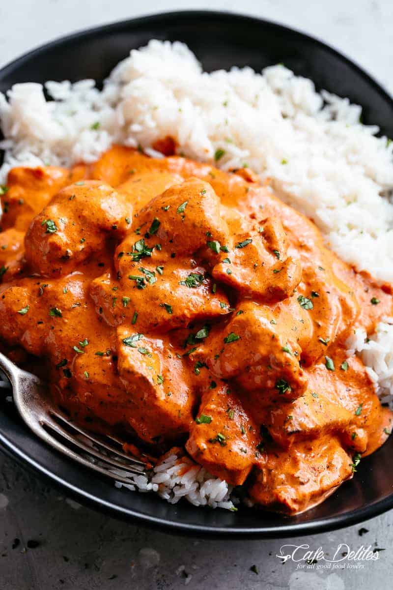 is butter chicken spicy