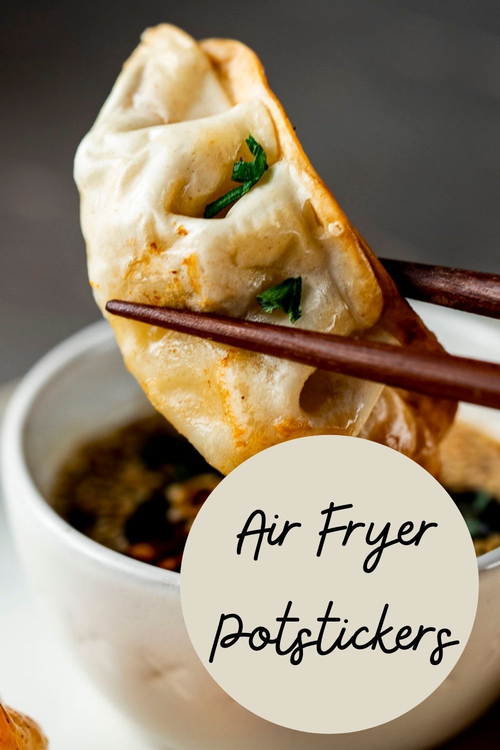 how long do you cook pot stickers in the air fryer