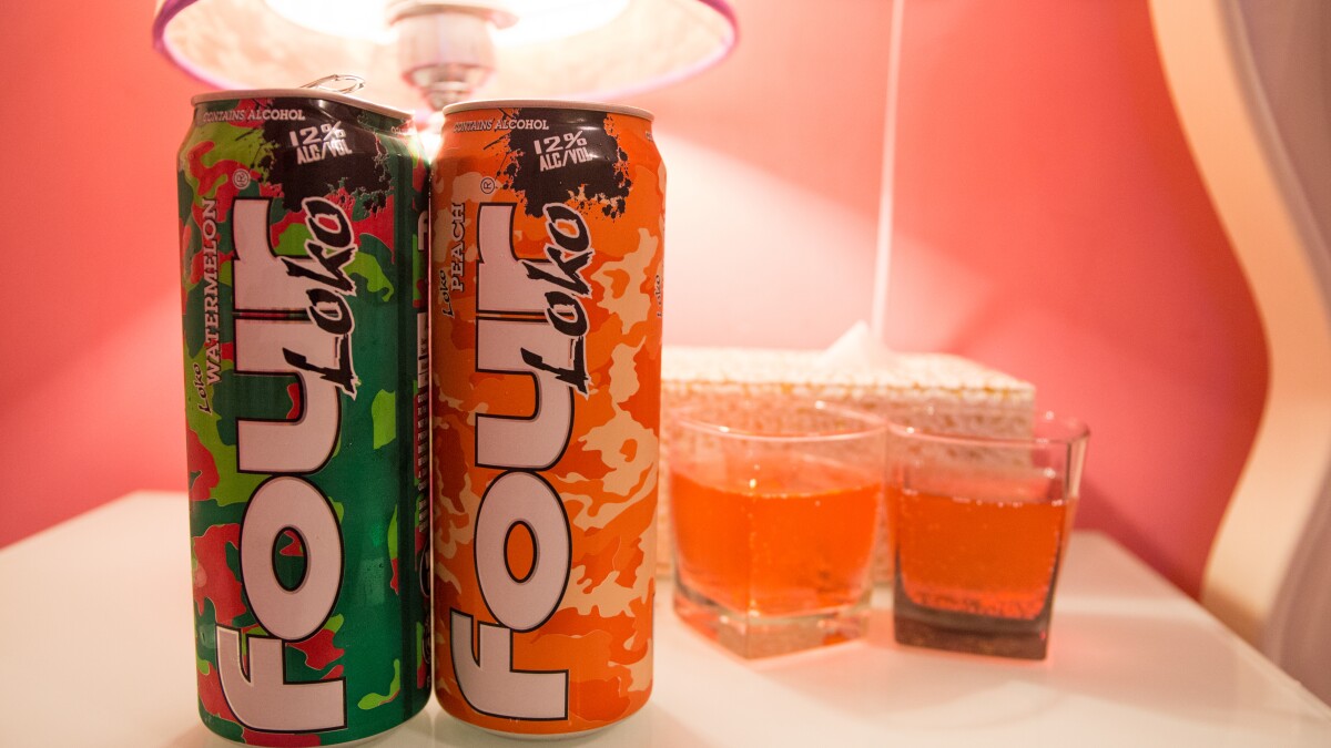 what alcohol is in four lokos