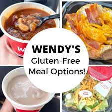 gluten free at wendys