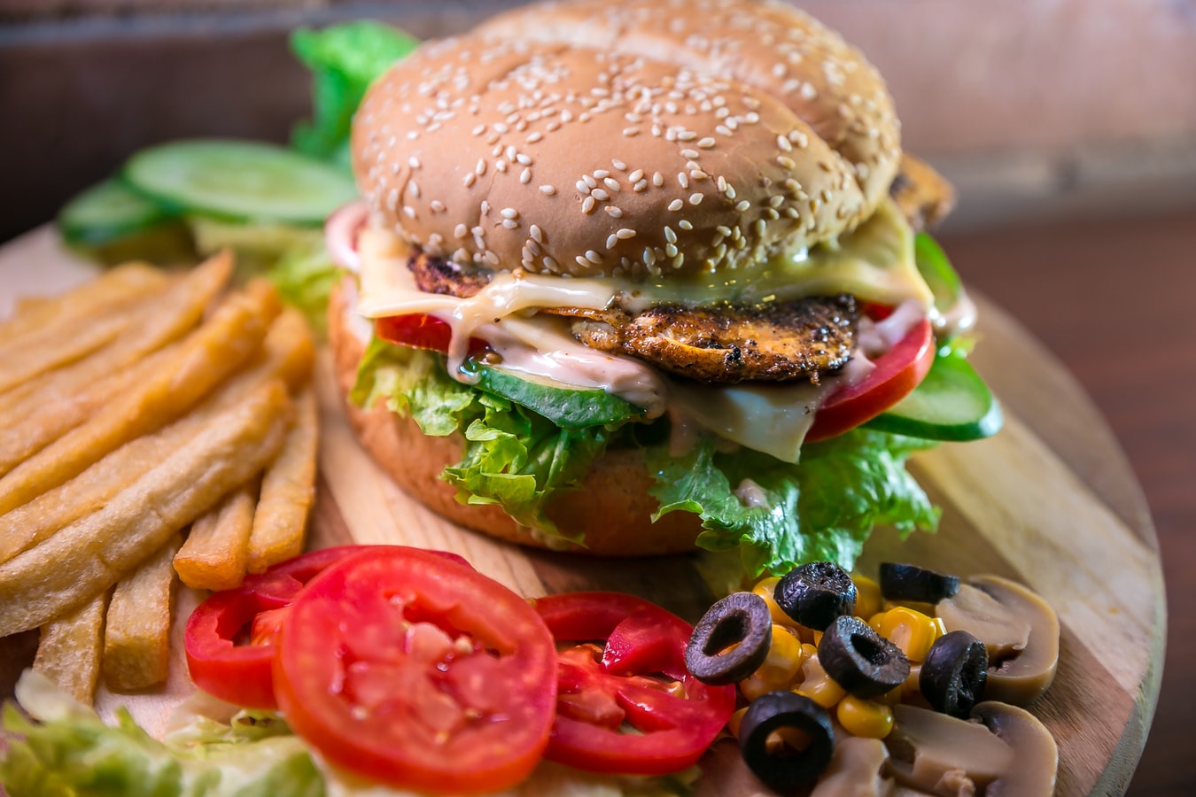 healthiest fast food burgers