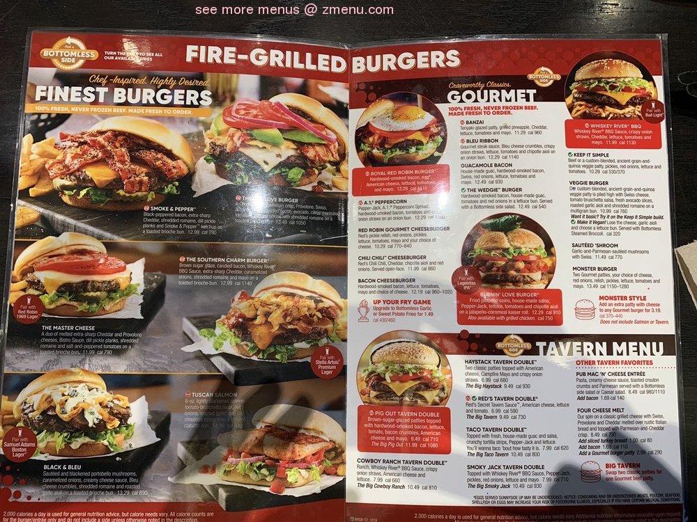 red robin best burger