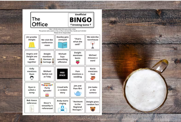 the office drinking game