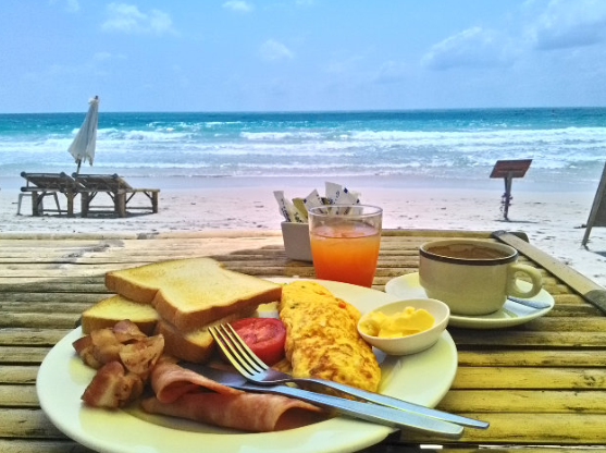 brunch by the beach