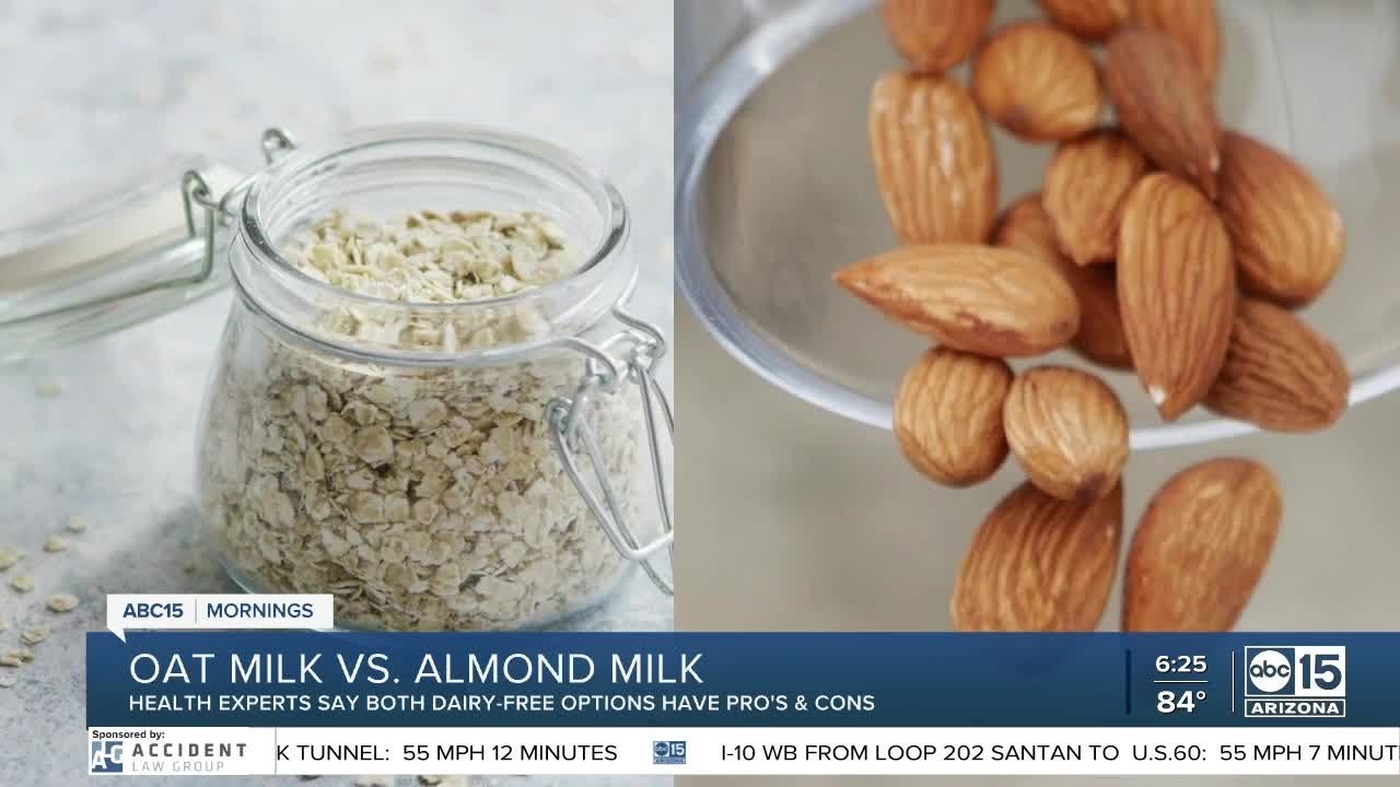 oat milk vs almond milk