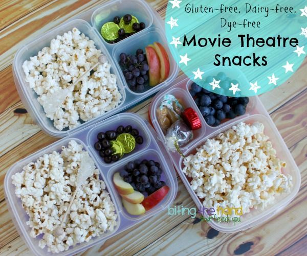 healthy movie theater snacks