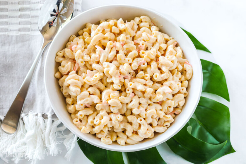 hawaiian bbq macaroni salad recipe