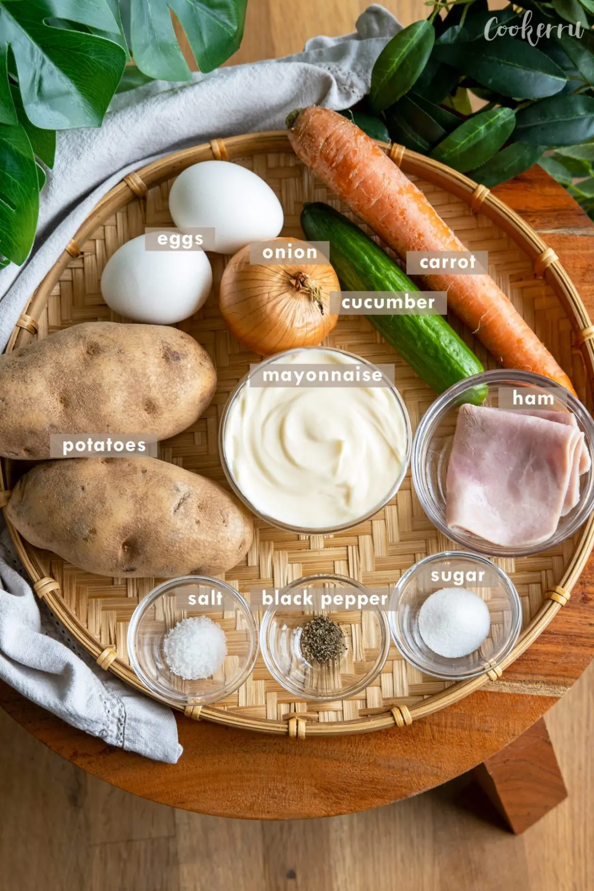 korean potato salad