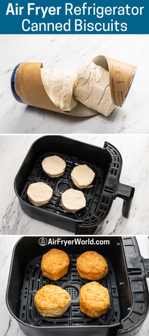 canned biscuits in air fryer