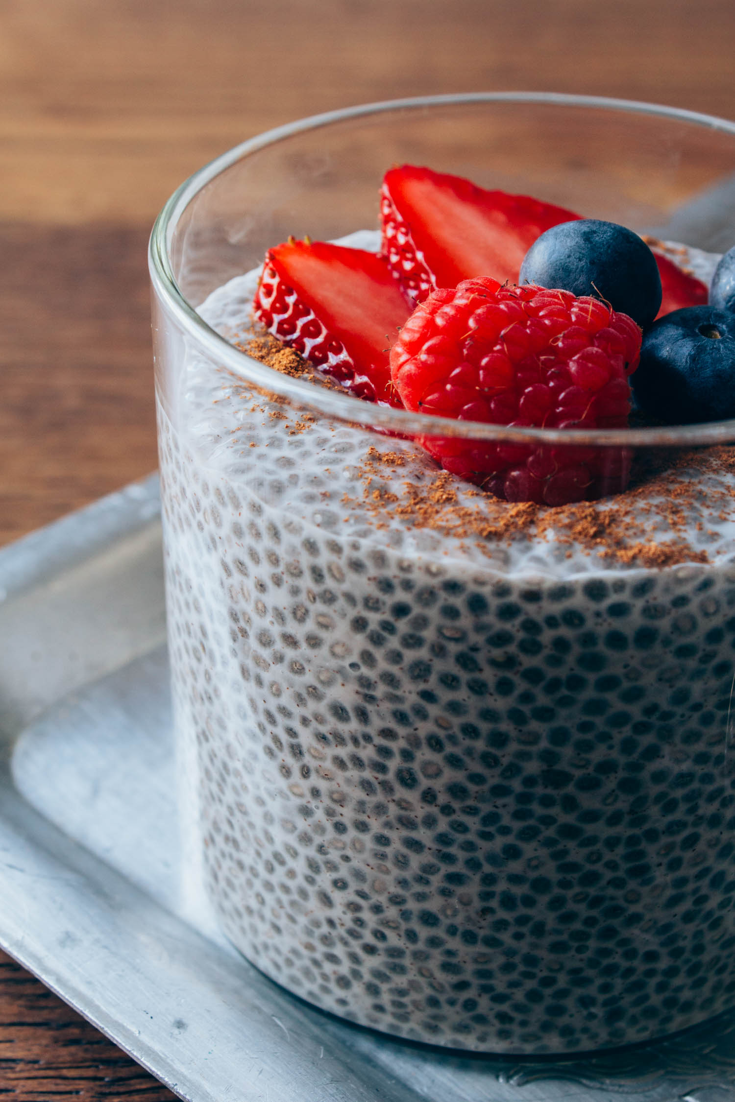 Berry Chia Seed Pudding