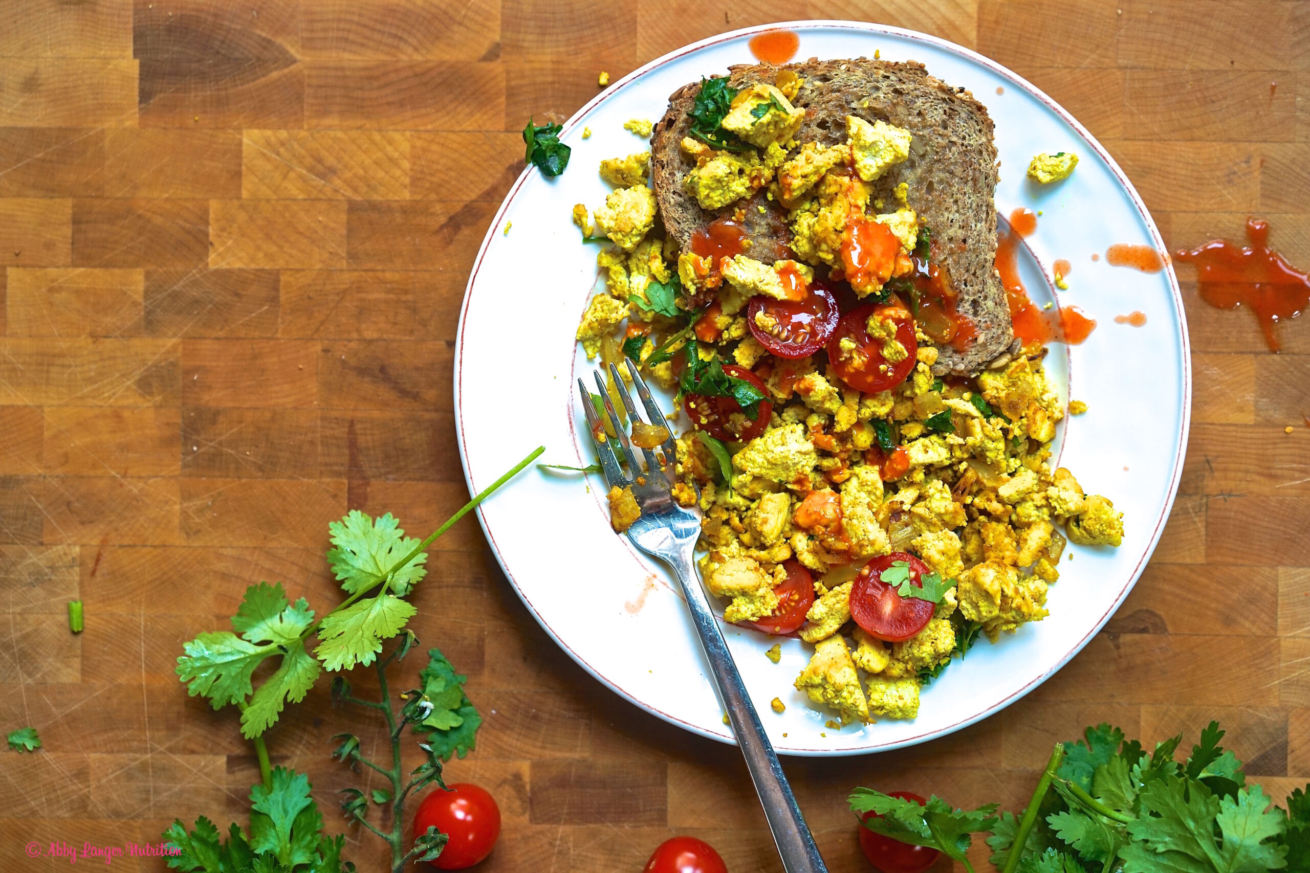 high protein vegetarian breakfast