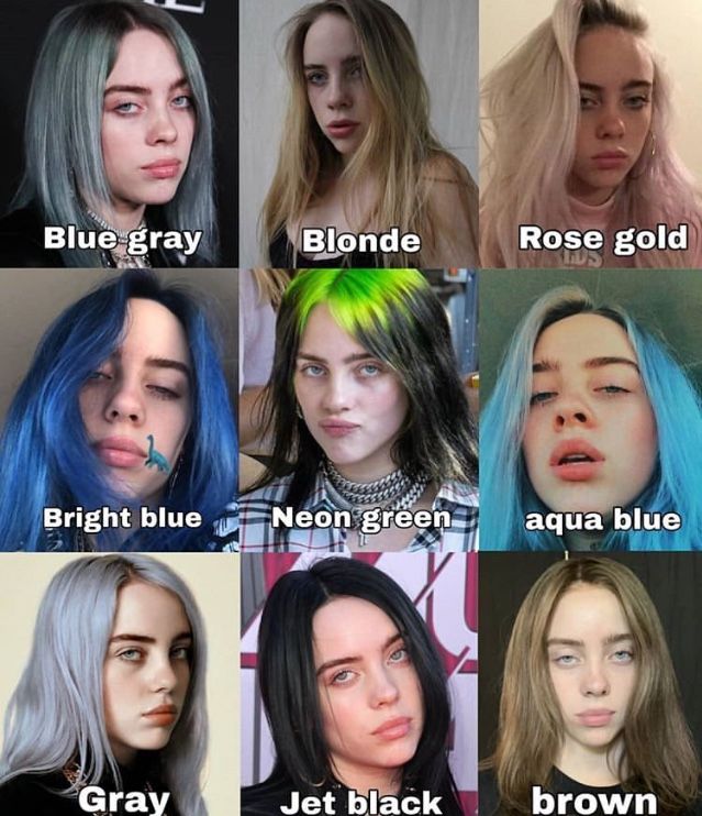 billie eilish favorite color