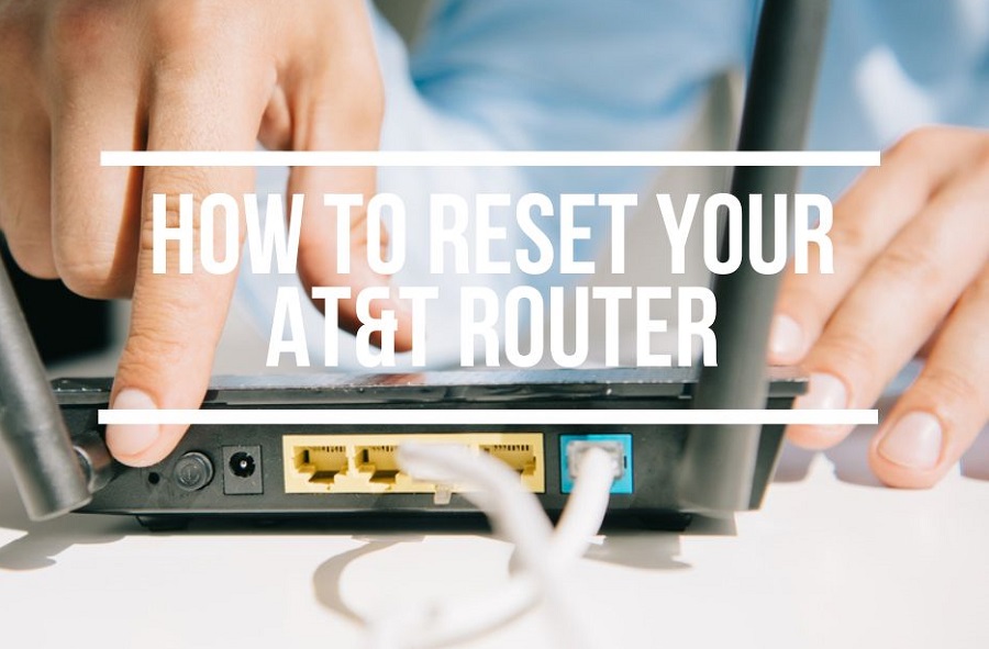 resetting at&t router