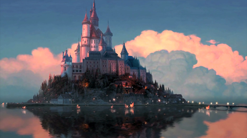 castle in tangled