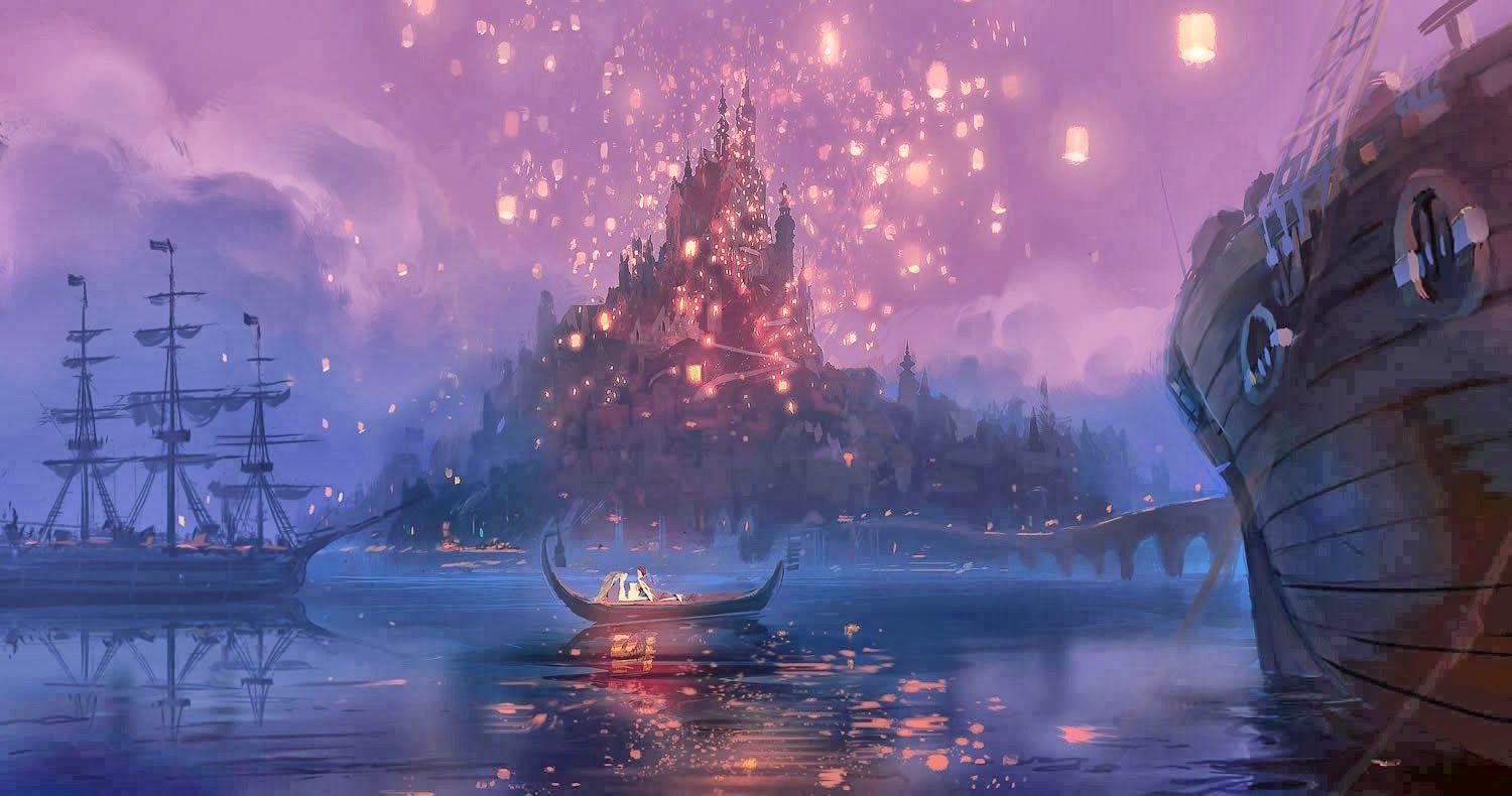 castle in tangled