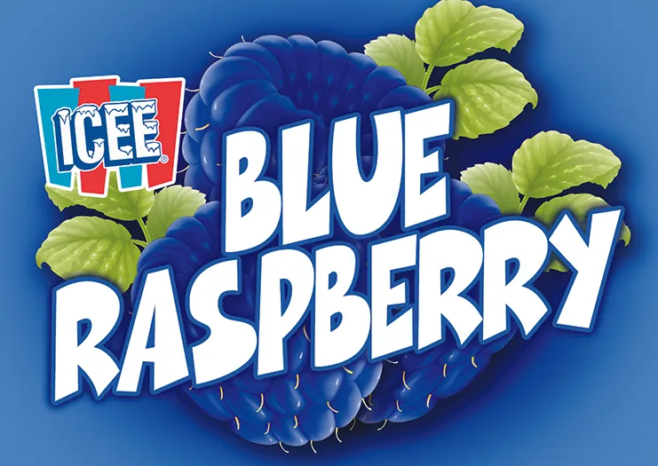 what is blue raspberry flavor