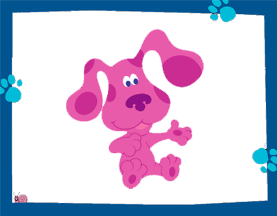 blue's clues pink dog