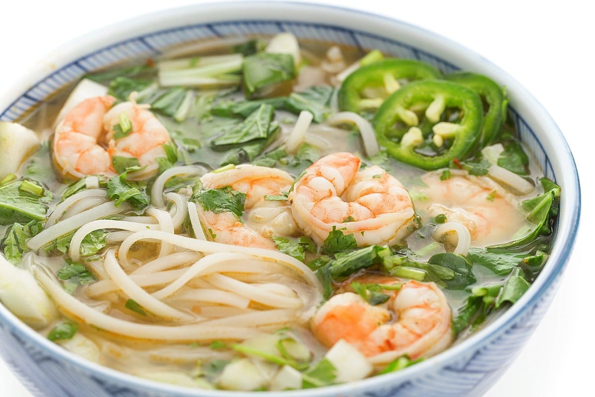 SHRIMP PHO RECIPE