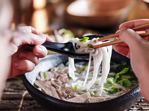 rice noodles pho