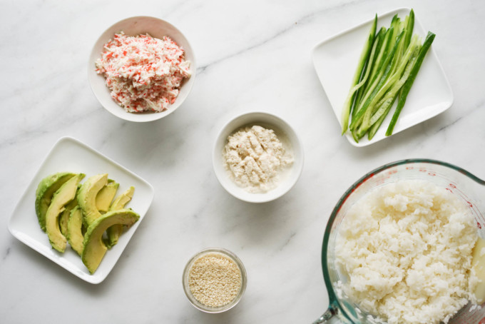 california roll recipe