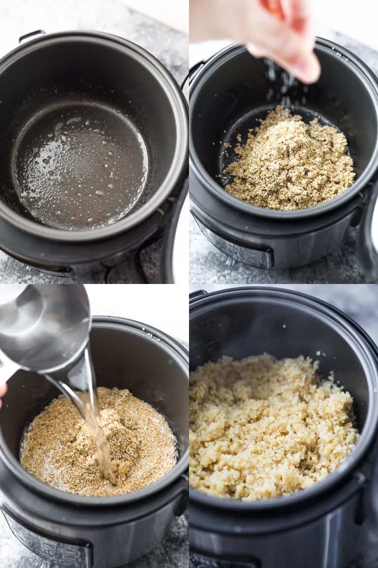 quinoa in rice cooker